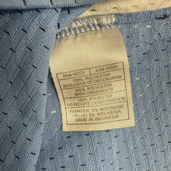 Nike Men's Jordan Size Large  Blue Limited  Edition North Carolina  Jersey - Picture 11 of 12